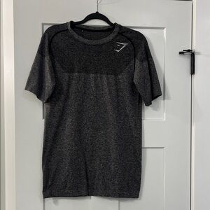 Gymshark Men's Charcoal Short Sleeve Tee